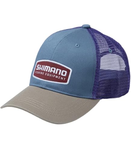 SHIMANO (シマノ) キャップ Amazon | [シマノ] ワッペン ハーフメッシュキャップ CA-081Z グレー